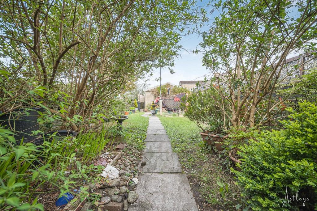 Rear garden