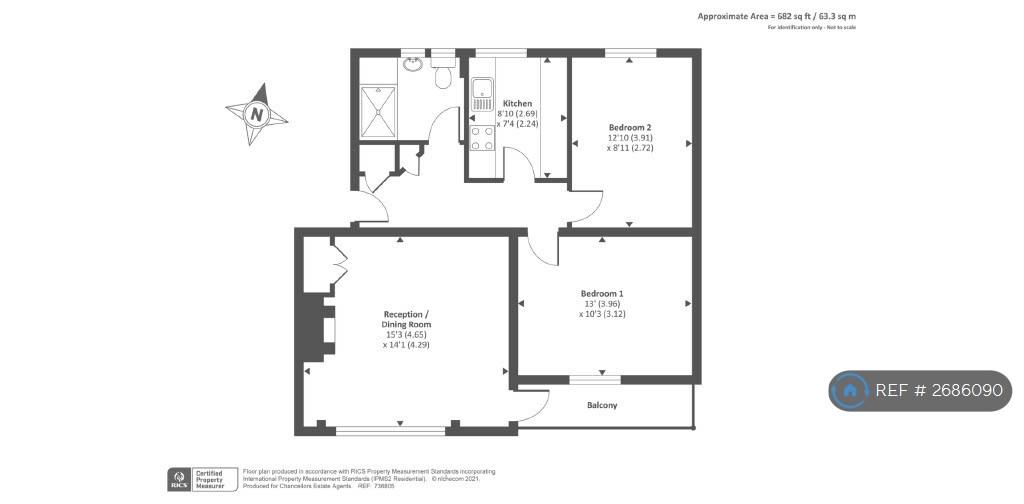 Floor Plan (Approx Sizes)