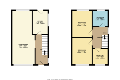 3 bedroom semi-detached house for sale, Needwood Road, Woodley