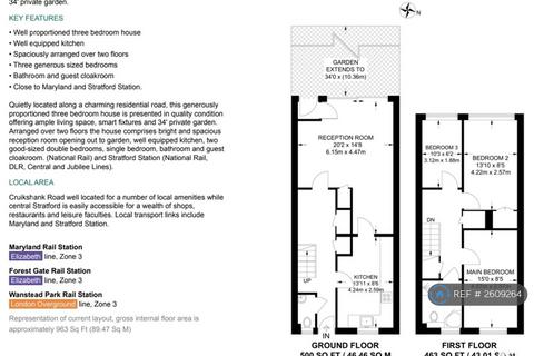 1 bedroom in a house share to rent, Cruikshank Road, London, E15
