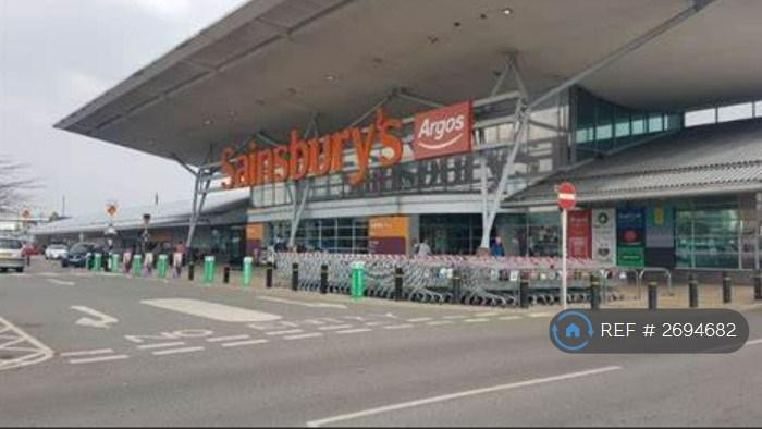 Large Supermarket Across The Road
