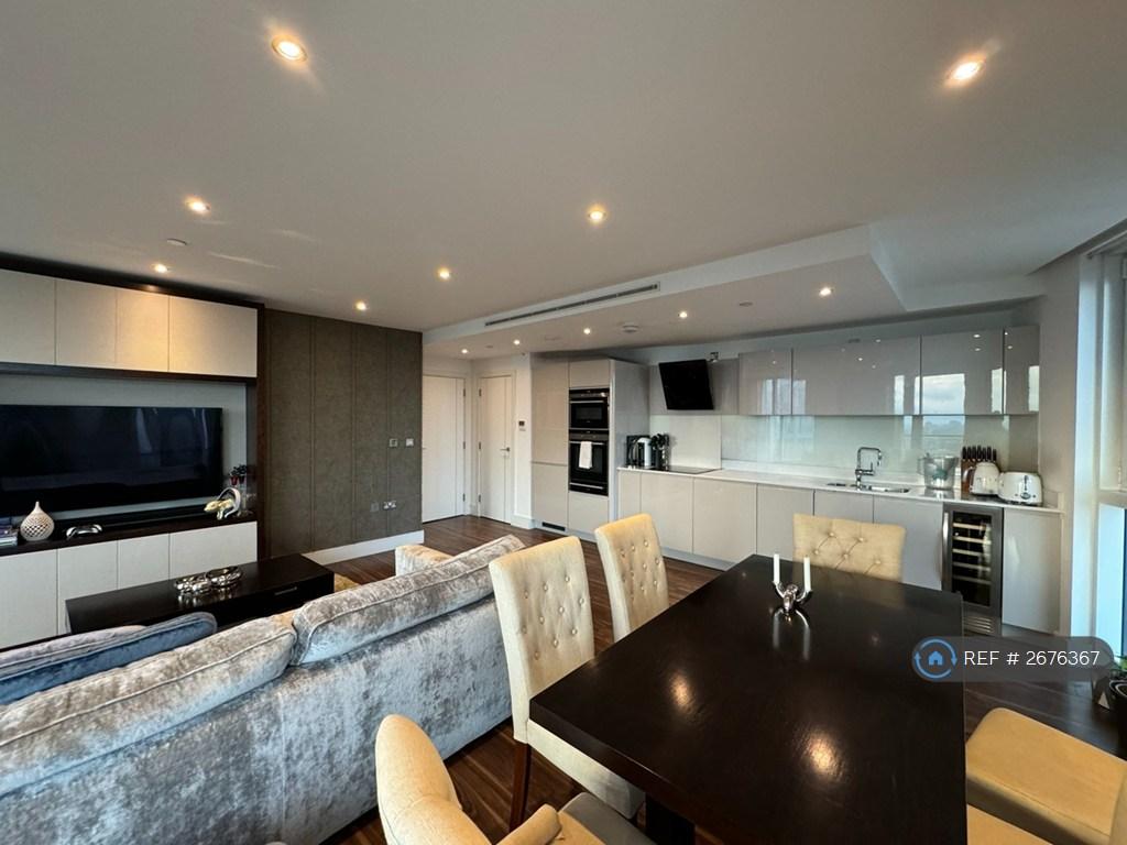 Living Room Kitchen Area