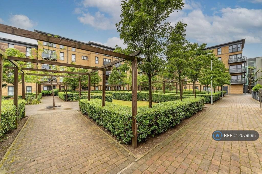 Communal Gardens At Back Of Flat