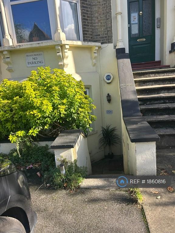 Private Entrance To The Basement Flat