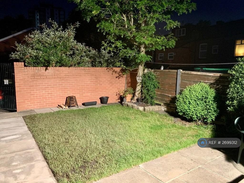 Night Time Rear Garden-View