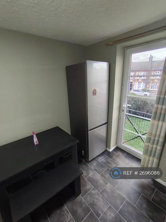 Dining Table, Fridge n Fridger, Dishes And Cutlery