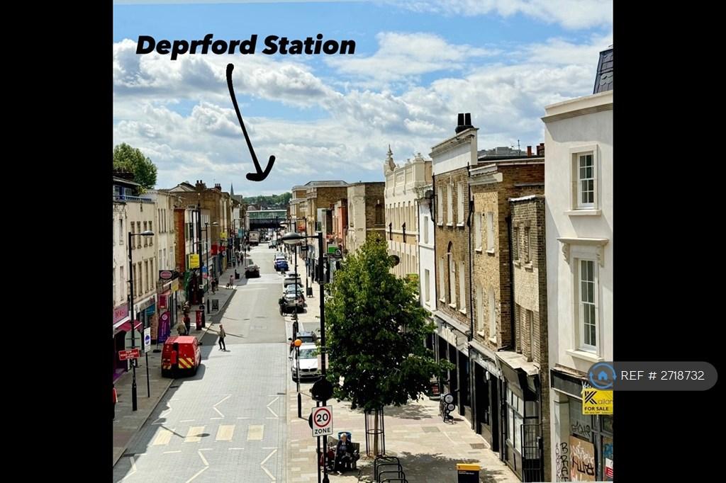Deptford Station - Photo Taken From The Flat