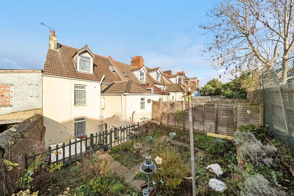 Rear of Property