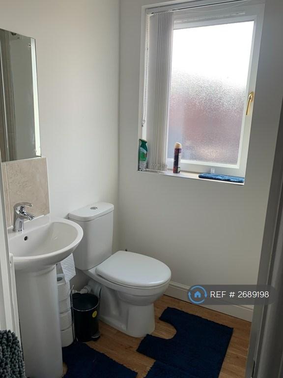 Upstairs Bathroom With Shower.