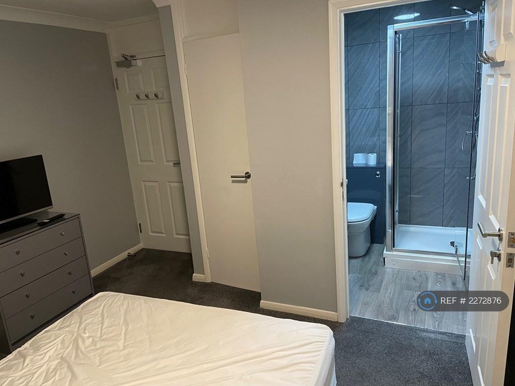 Room, Showing Entrance-Suite Shower