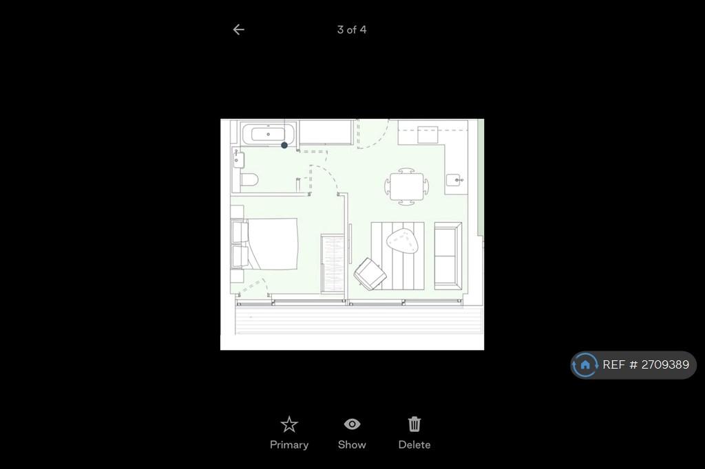 Flat Floor Plan - 38 Square Meters
