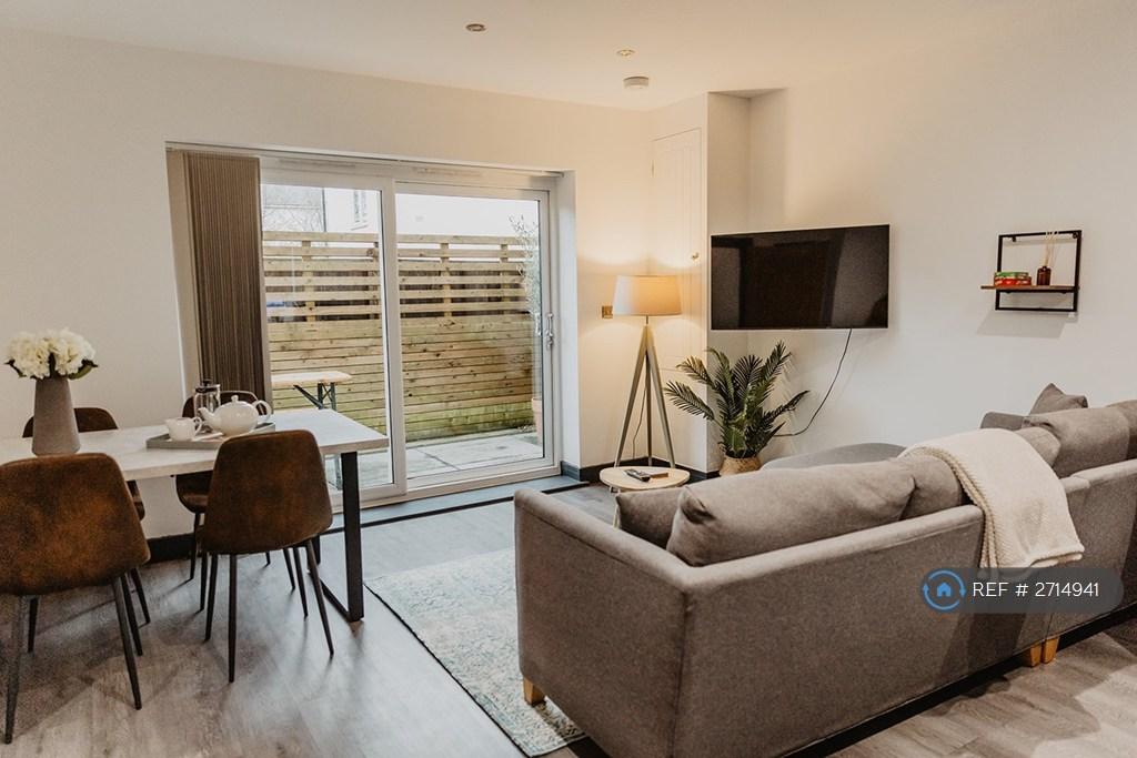 Open Plan Living Room And Kitchen