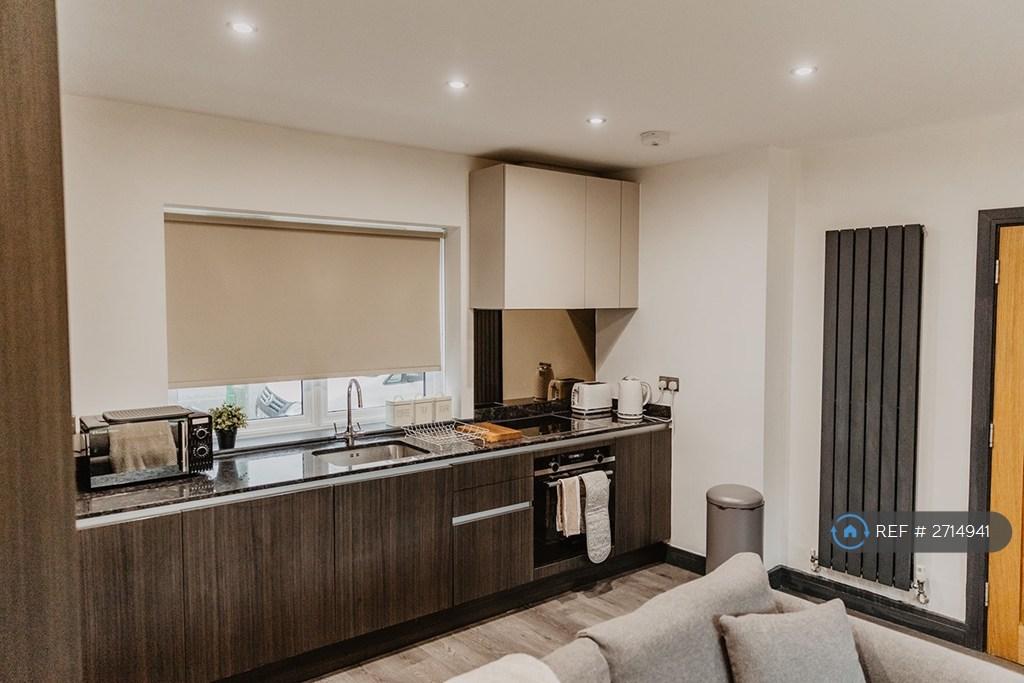 Open Plan Living Room And Kitchen