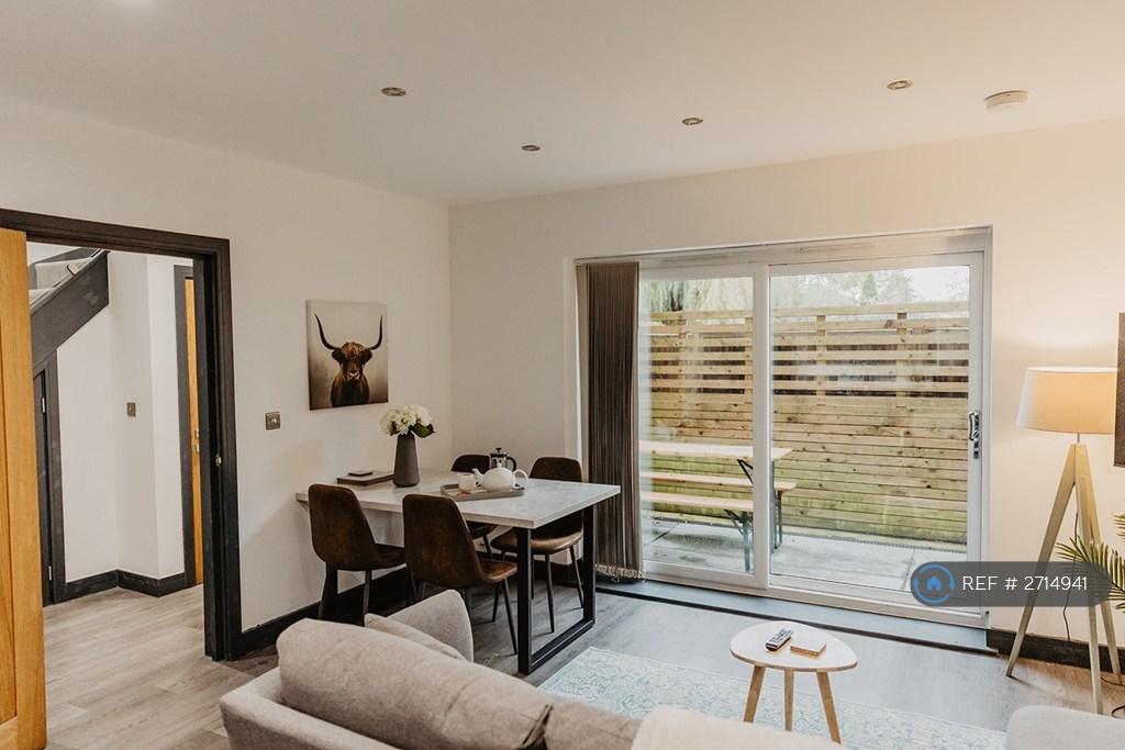Open Plan Living Room And Kitchen
