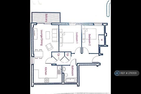 2 bedroom flat to rent, Priory Court, Romford, RM7