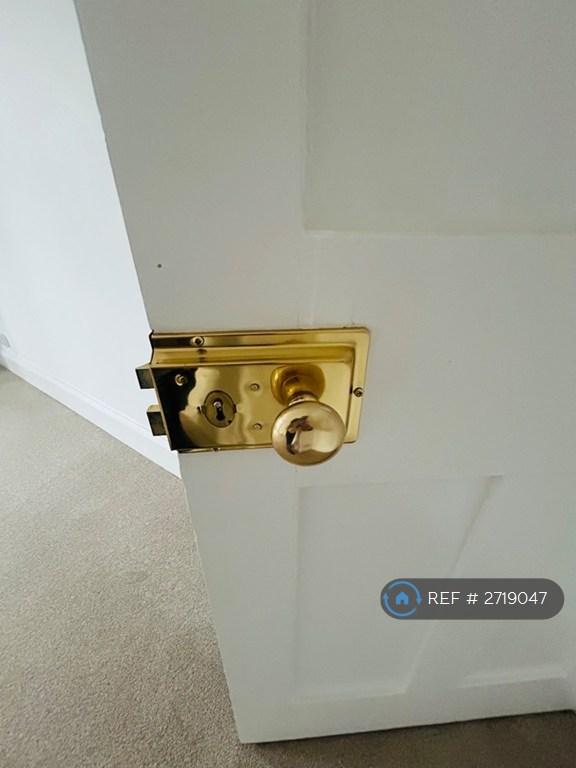 Brass Door Handles With Locks On All Doors