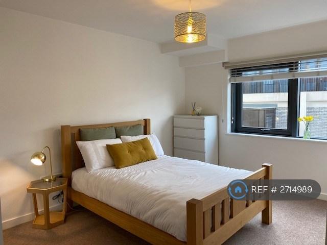 Spacious Bedroom. Note Only Bed Remains.