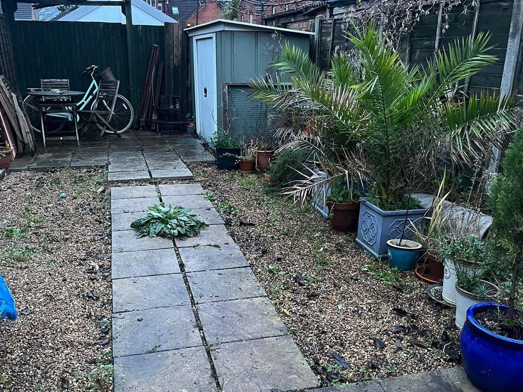 Shared rear garden