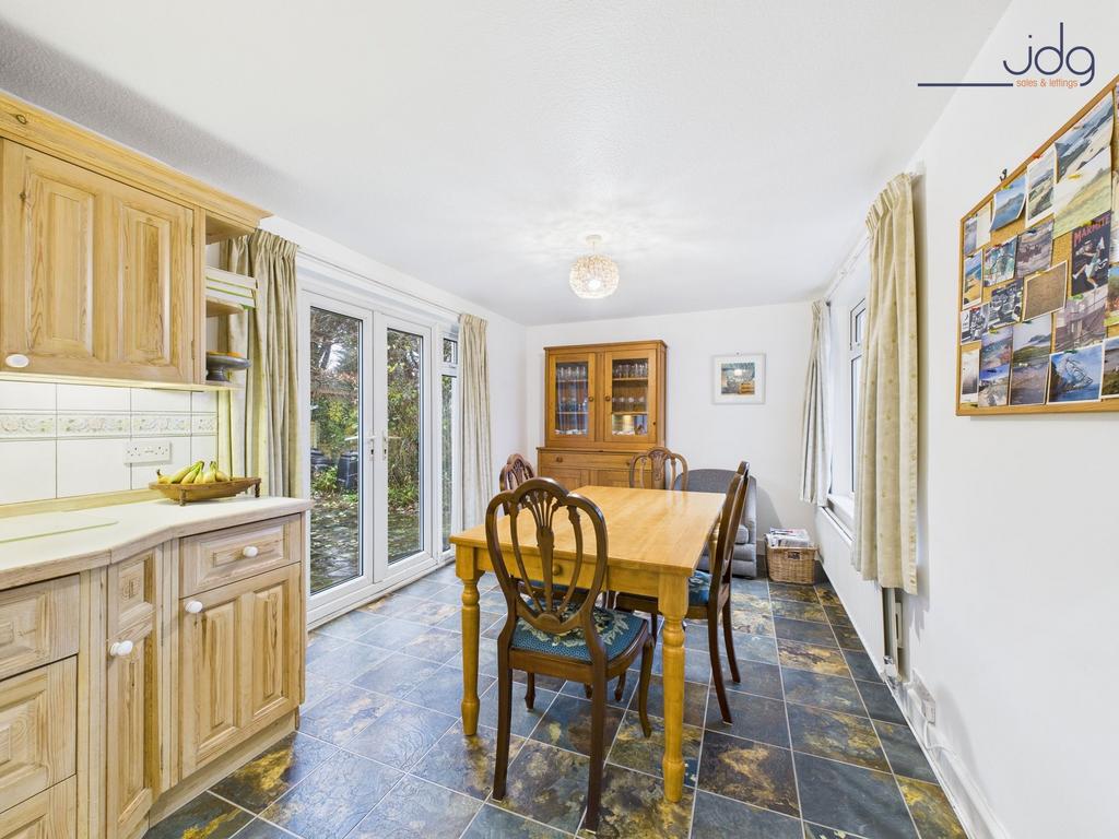Open Plan Kitchen Diner with access to the rear...