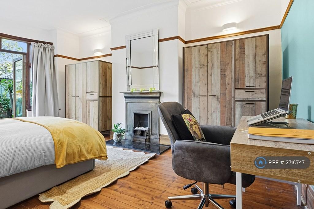Elegant French Windowed Room Leads To Own Garden