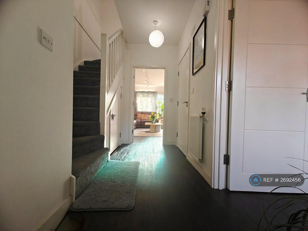 Ground Floor Hallway - View From Entrance