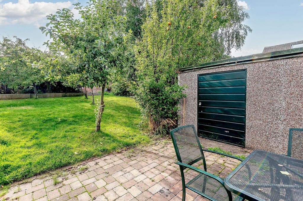 Rear garden