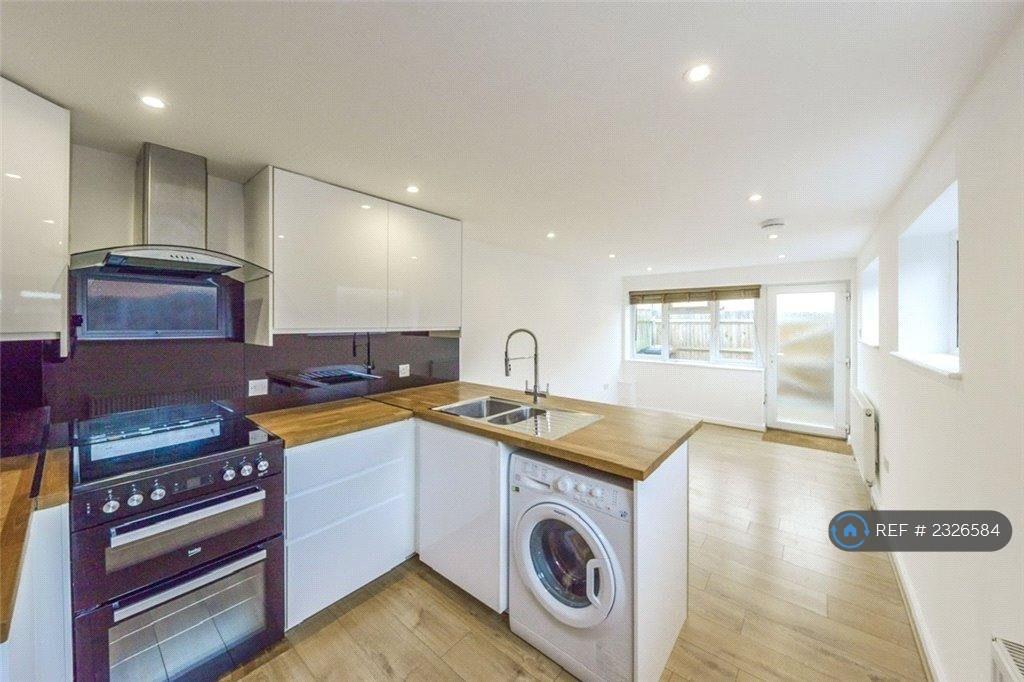 Open Living And Kitchen