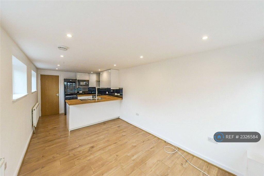 Open Living And Kitchen