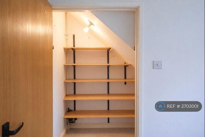 Under Stairs, Shelved