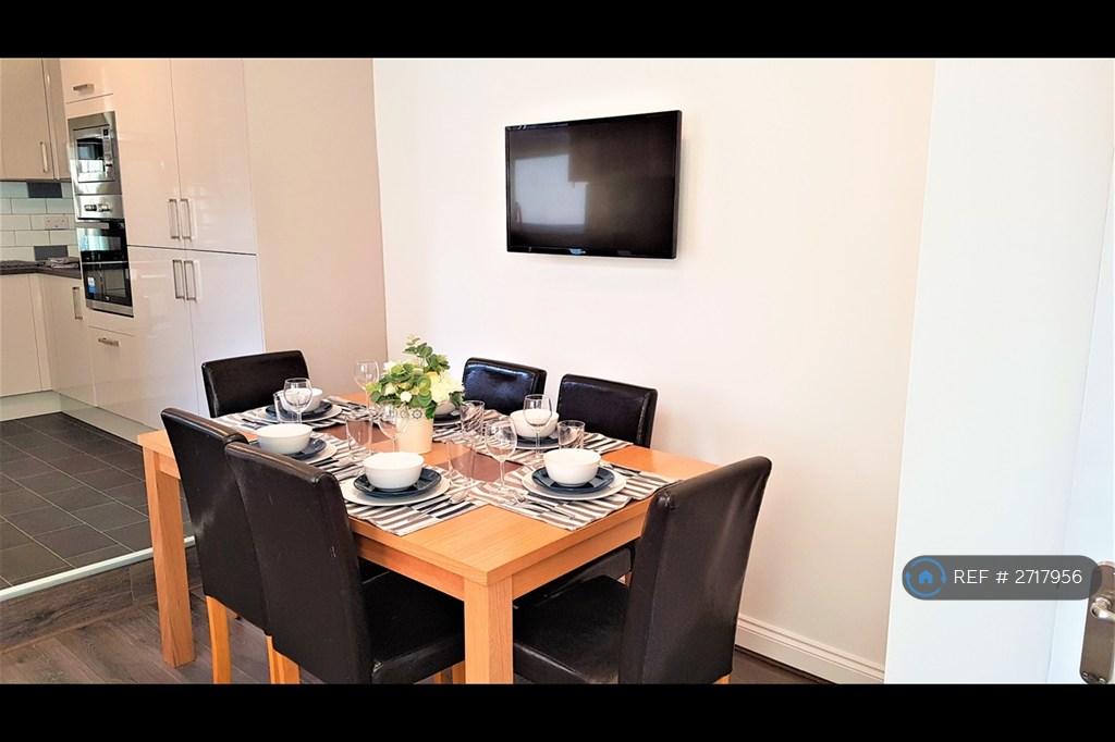 Dining Area With Tv
