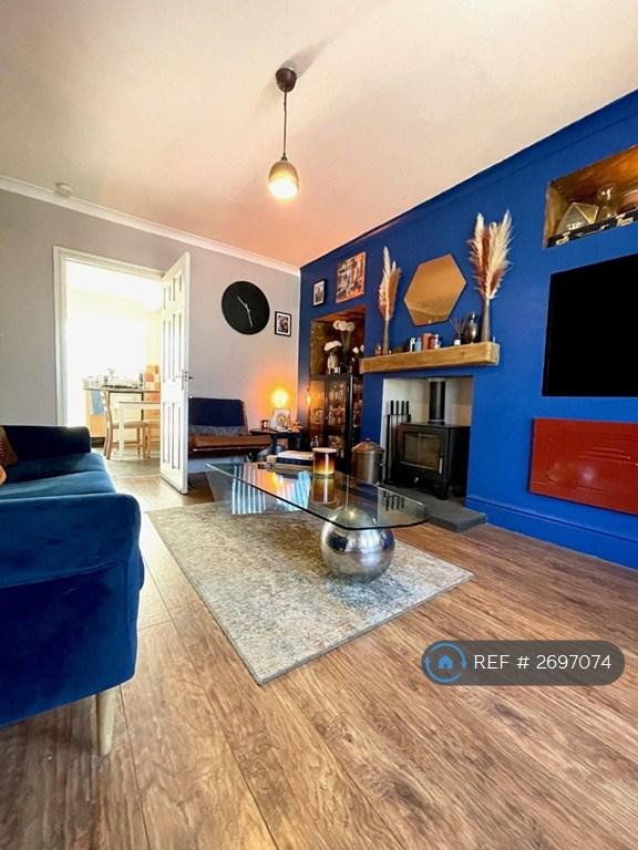 Beautifully Decorated Lounge With Media Wall