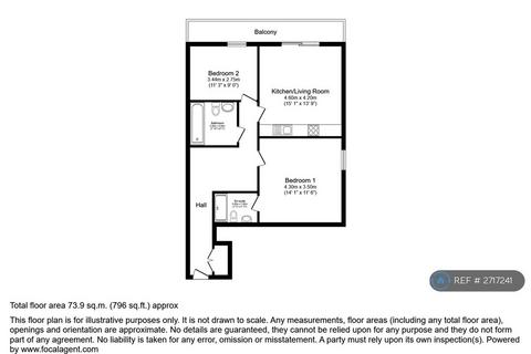 2 bedroom flat to rent, City Loft, Salford, M50