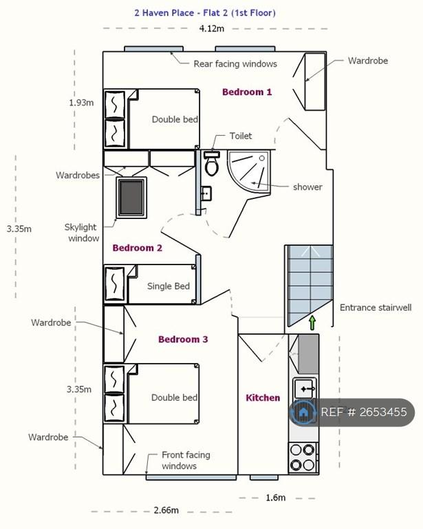 Approximate Layout Floorplan