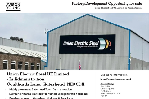Factory for sale, Coulthards Ln Gateshead NE8 3DX