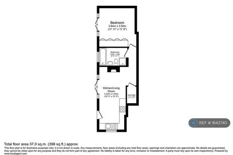 1 bedroom flat to rent, Compton Way, Witney, Oxfordshire, OX28