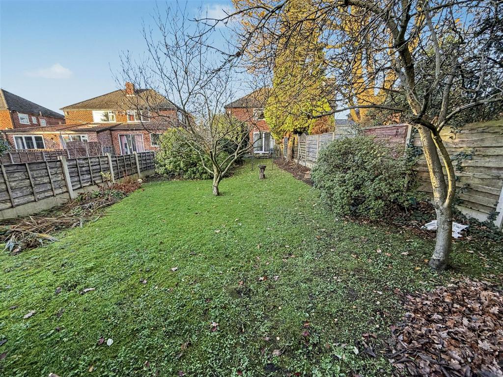 Rear of Property