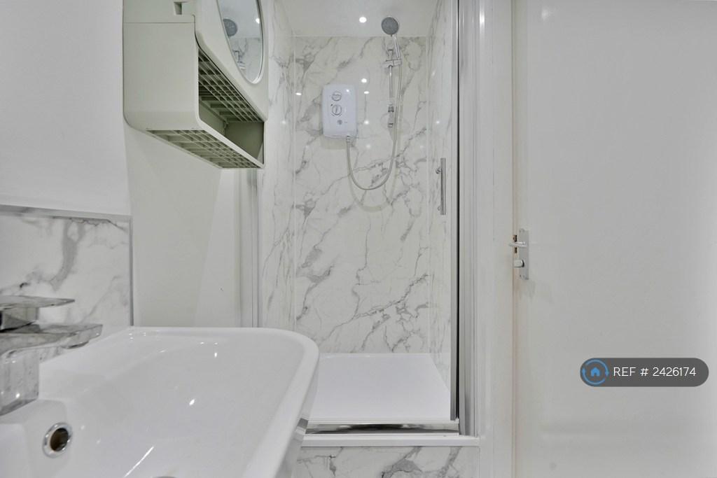 Rooms 1 & 2 Shower (Downstairs)