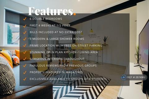 6 bedroom terraced house to rent, Kirby Road, Leicester, LE3