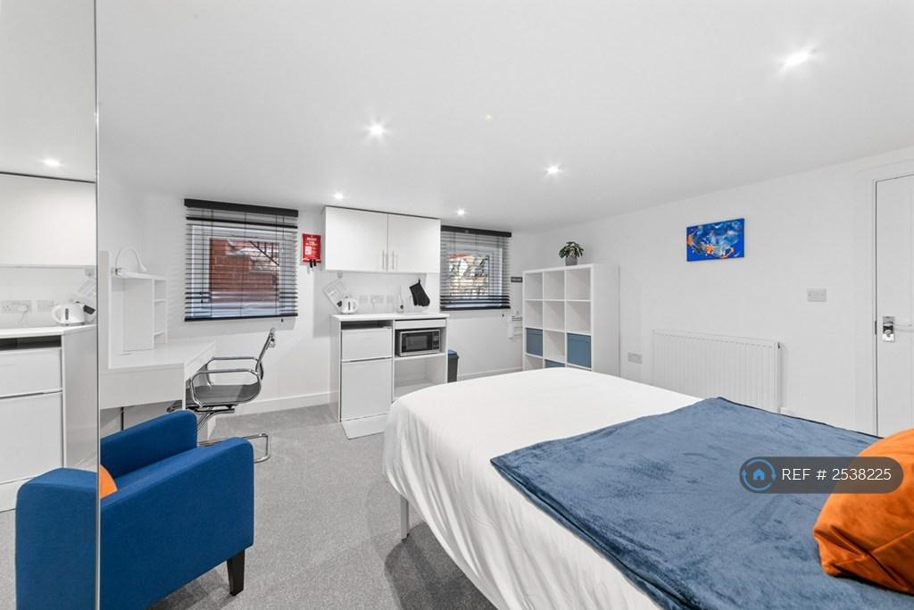 Basement Room With Tea Station