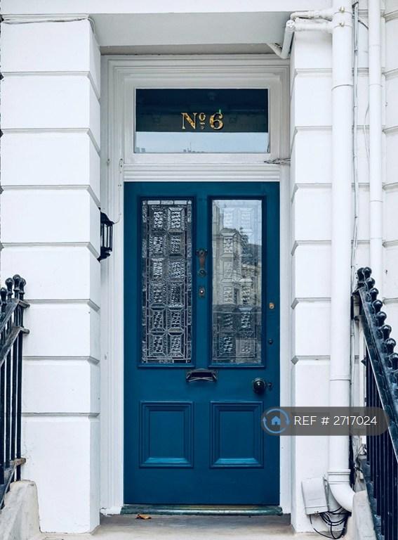 Front Door Of Building. Flat Is On First Floor.
