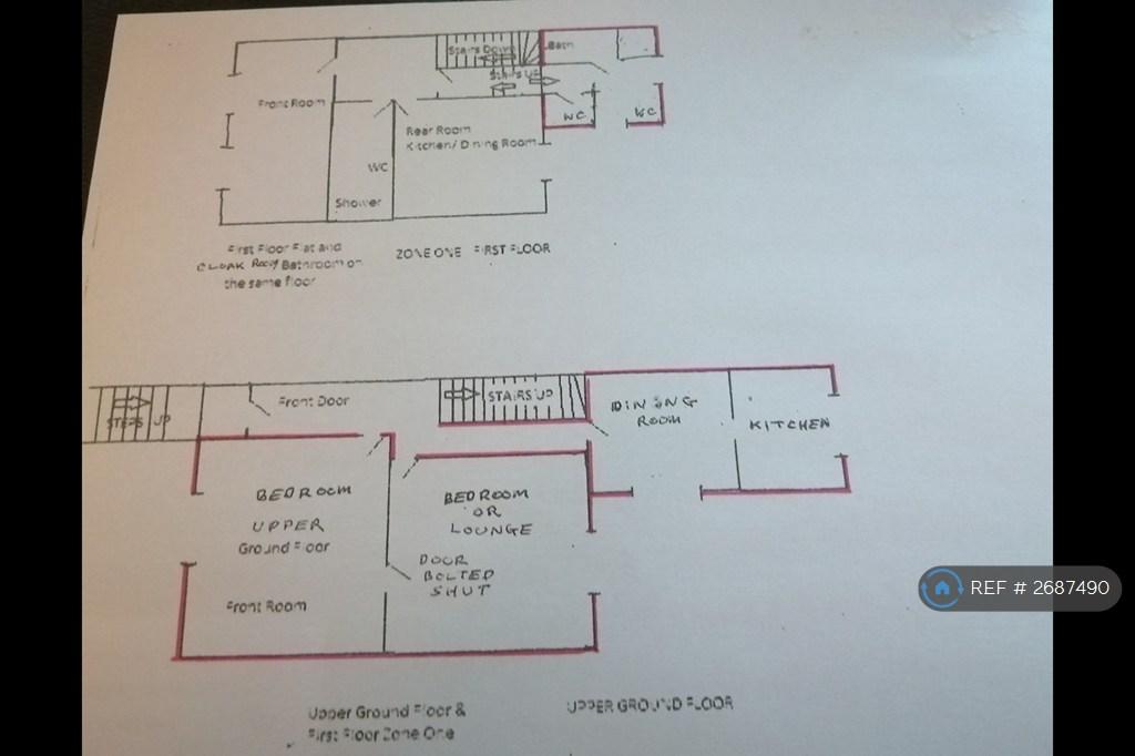 Area Outlined In Red