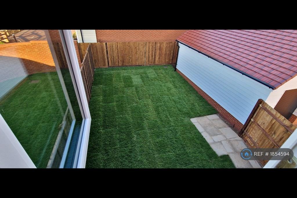 Upstairs View Of The Garden