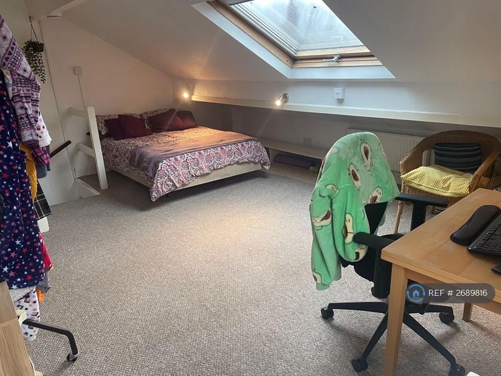 Super Light And Airy Attic Bedroom