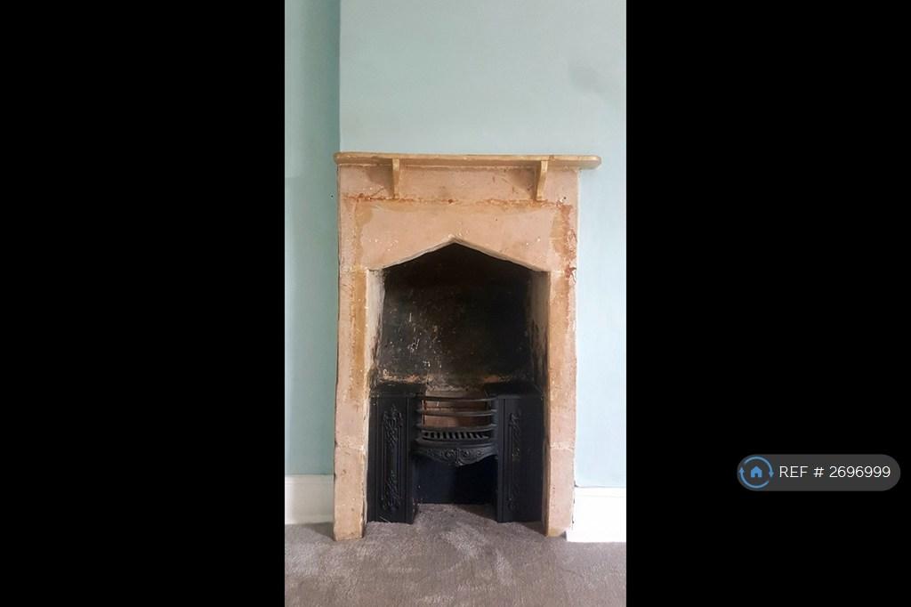 Original Fireplace In Main Bedroom