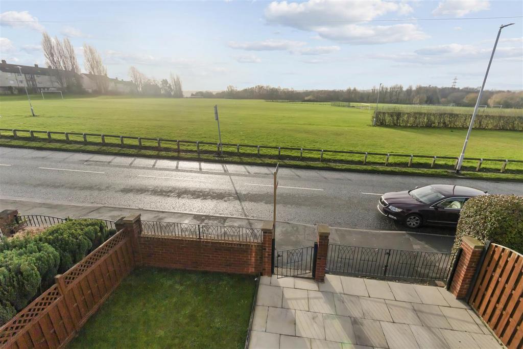 Views over playing fields