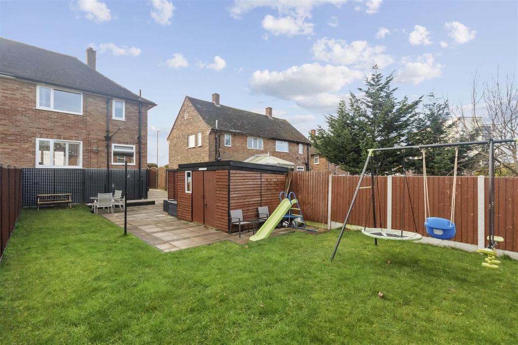 Enclosed rear garden