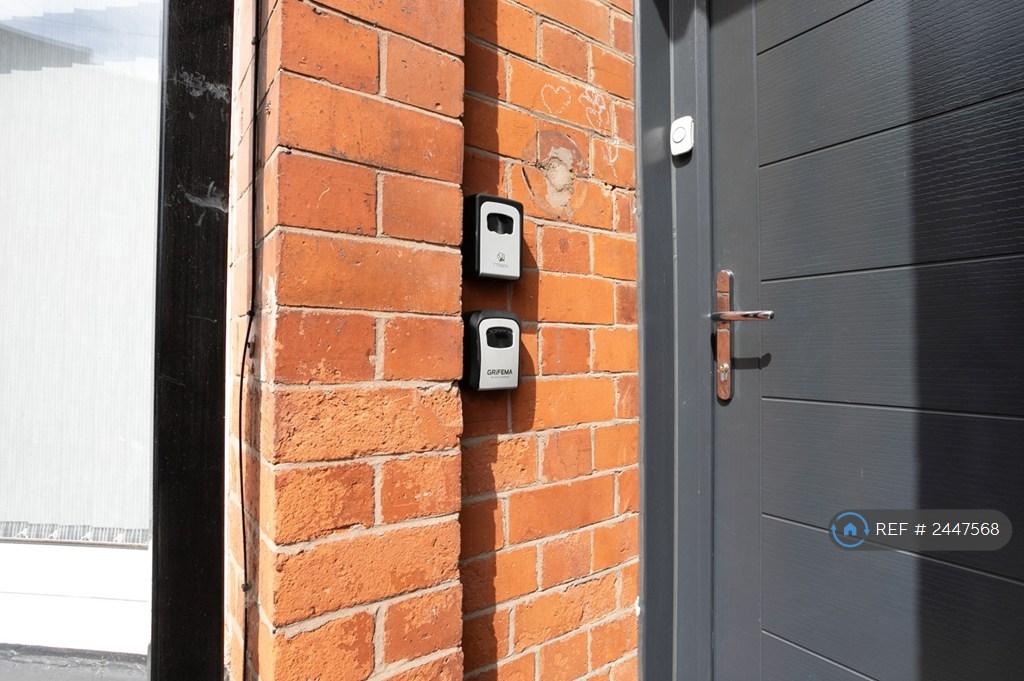 Front Door With Lockbox To Gain Access
