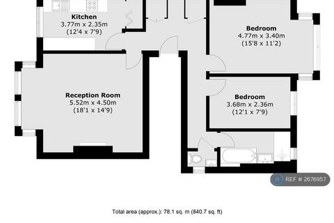 1 bedroom in a flat share to rent, Baring Road, London, SE12