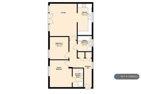 2 bedroom flat to rent, Topper Street, Cambridge, CB4