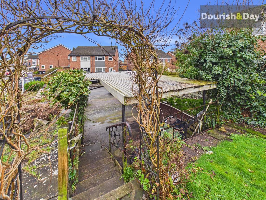 Archway From Garden To Car Parking